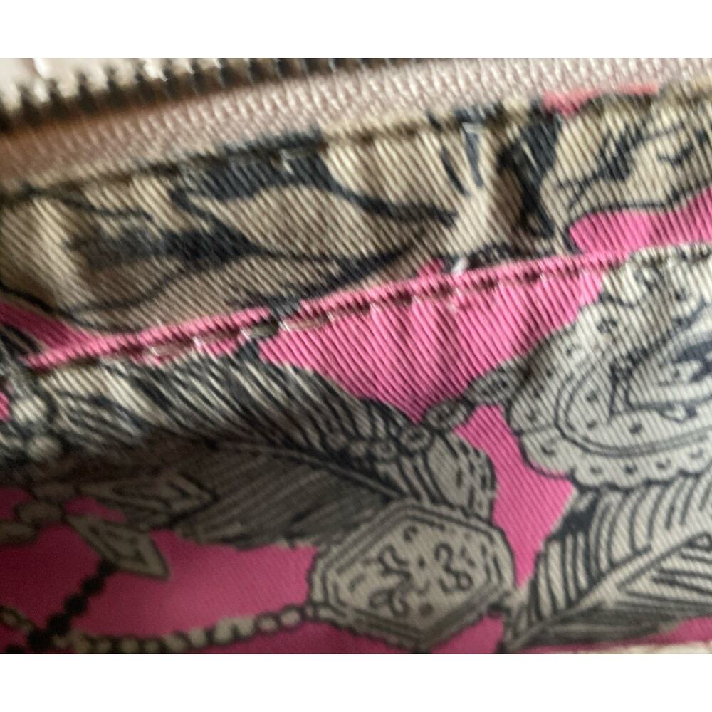 Guess Y2k VTG Womens Shoulder Bag Croc Effect Faux Leather Zip Closure Pockets - Picture 12 of 16